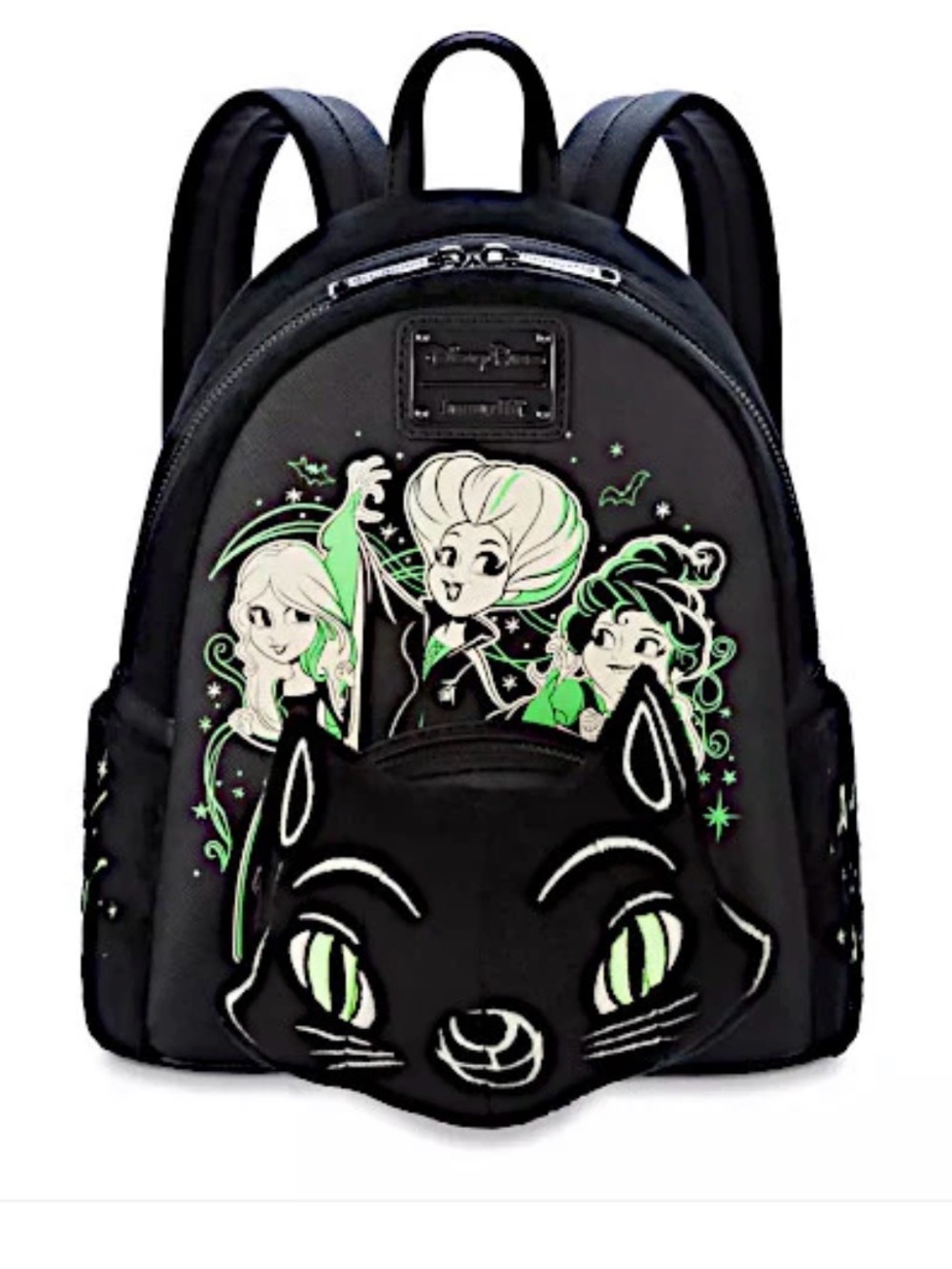 Loungefly Sanderson Sisters with Binx Plush Head Mini Backpack